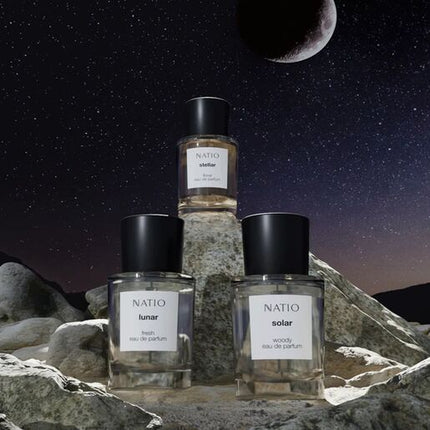 Natio Solar Woody Eau De Parfum 30ml