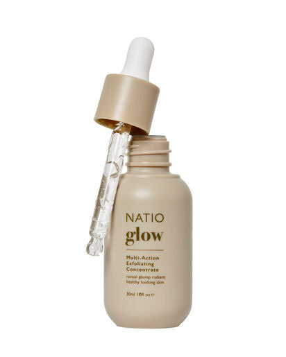 Natio Glow Multi Action Exfoliating Concentrate 30ml