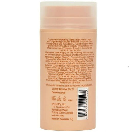 Natio Glow 24/7 Hydrating Water Cream 100g