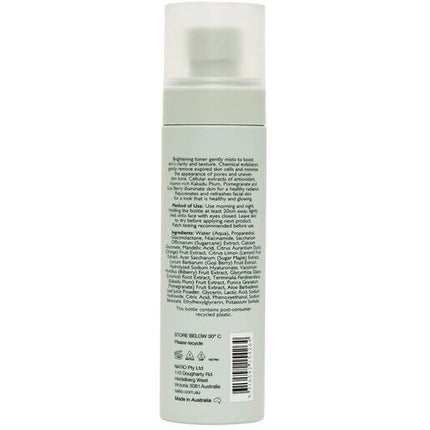 Natio Glow Brighter Skin Refining Toner 140ml