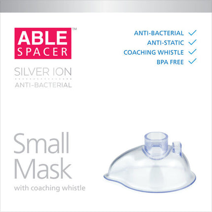 Able Spacer Small Mask with Coaching Whistle