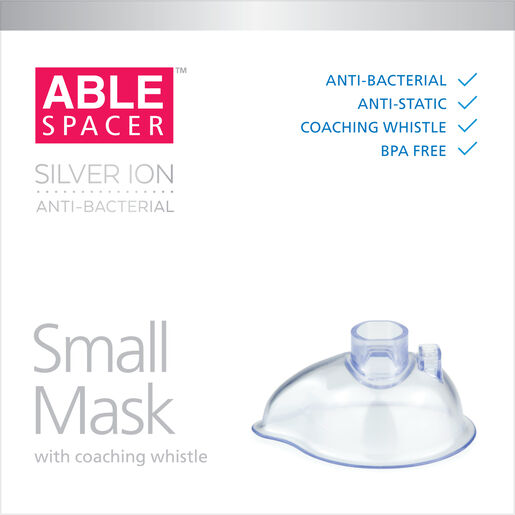 Able Spacer Small Mask with Coaching Whistle