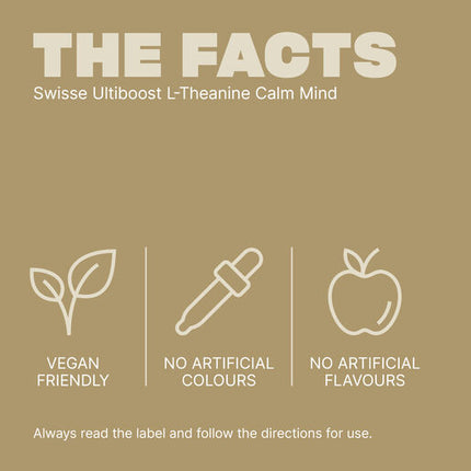 Swisse Ultiboost L-Theanine Calm Mind 50 Capsules