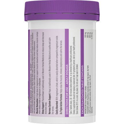 Swisse Ultiboost Magnesium + Sleep 100 Tablets