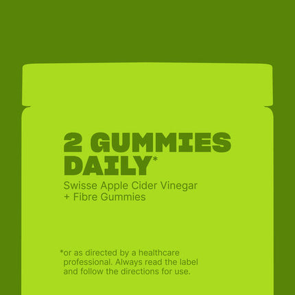 Swisse Apple Cider Vinegar + Fibre Gummies 45 Pack