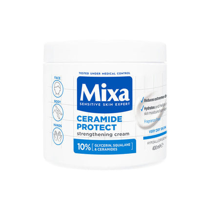 Mixa Ceramide Protect 10% Strengthening Cream 400ml