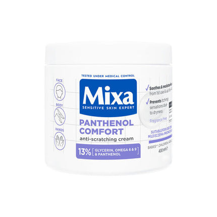 Mixa Panthenol Comfort 13% Anti-Scratching Cream 400ml
