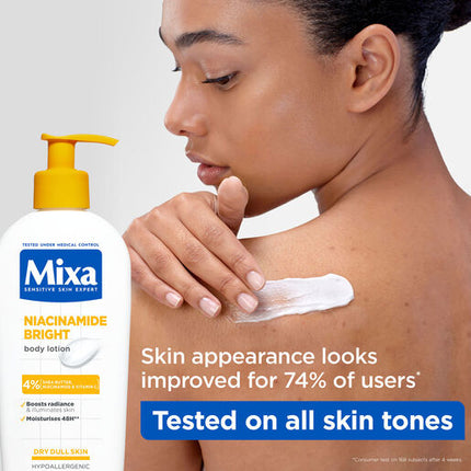 Mixa Niacinamide Bright 4% Body Lotion 250ml