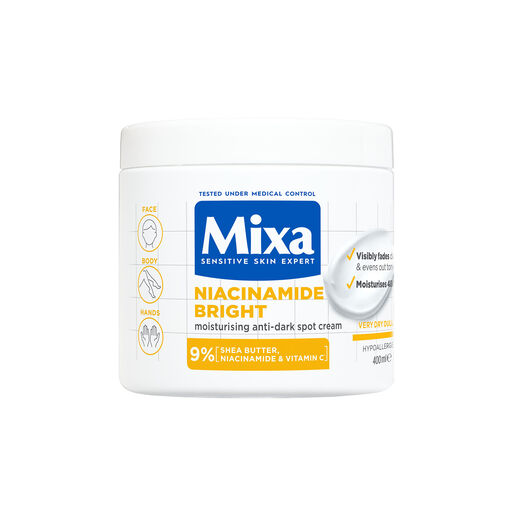 Mixa Niacinamide Bright 9% Moisturising Anti-Dark Spot Cream 400ml