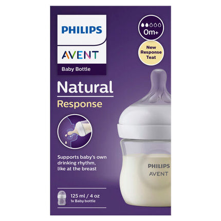 Philips Avent Natural Response Baby Bottle 125ml 1-pack