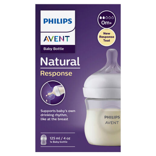 Philips Avent Natural Response Baby Bottle 125ml 1-pack