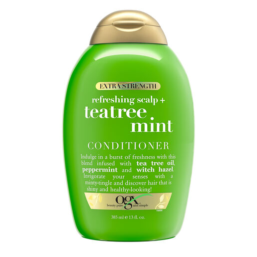 OGX Extra Strength Refreshing Scalp + Tea Tree Mint Conditioner For Oily & Greasy Hair 385ml