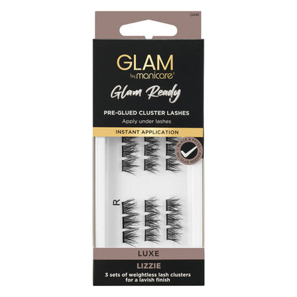 Glam Ready Pre-Glued Cluster Lashes LUXE Lizzie
