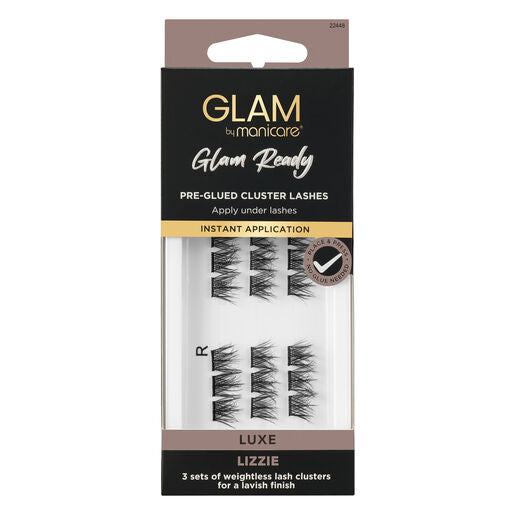 Glam Ready Pre-Glued Cluster Lashes LUXE Lizzie