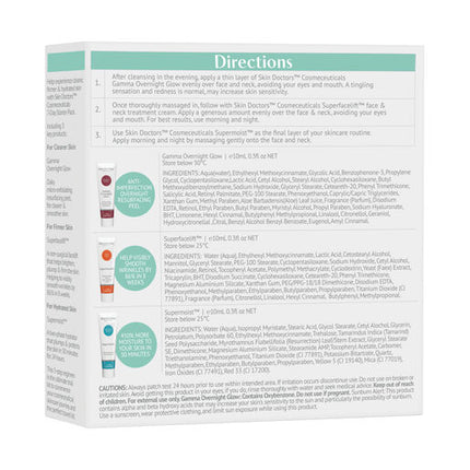 Skin Doctor Clearer Firmer Hydrated Pk