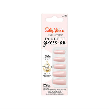 Sally Hansen Salon Effects Perfect Press On Nails 30 311 Soul Pink