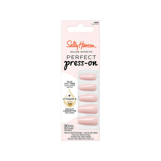 Sally Hansen Salon Effects Perfect Press On Nails 30 311 Soul Pink