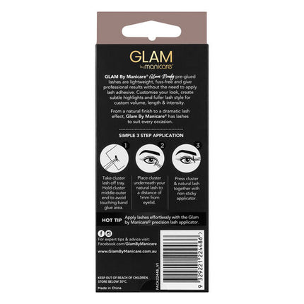 Glam Ready Pre-Glued Cluster Lashes LUXE Lizzie