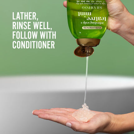 OGX Extra Strength Teatree Mint Shampoo 385ml