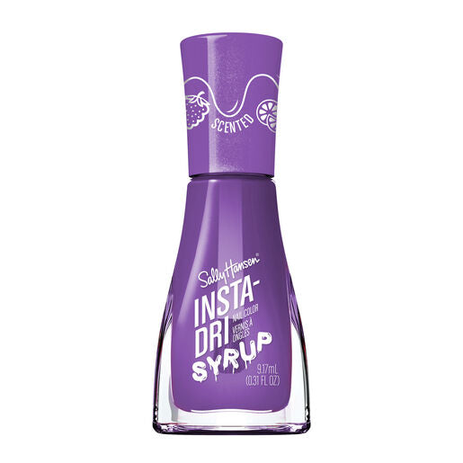Sally Hansen Insta Dri Syrup Fast Dry Nail Color Nail Polish Lacquer Grape Glaze 139 9.17ml