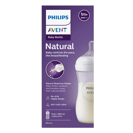 Philips Avent Natural Response Baby Bottles 260ml 1-pack