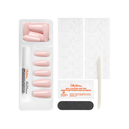 Sally Hansen Salon Effects Perfect Press On Nails 30 311 Soul Pink
