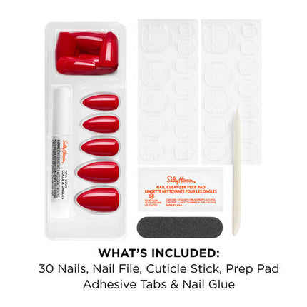 Sally Hansen Salon Effects Perfect Press On Nails 30 031 ASAP Apple