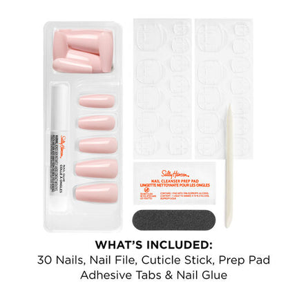 Sally Hansen Salon Effects Perfect Press On Nails 30 311 Soul Pink
