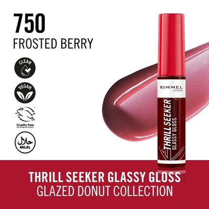 Rimmel Thrill Seeker Glassy Gloss 750 Frosted Berry