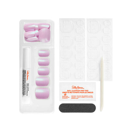 Sally Hansen Salon Effects Perfect Press On Nails 30 401 Affairy To Remember