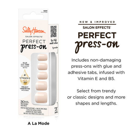 Sally Hansen Salon Effects Perfect Press On Nails 30 201 A La Mode