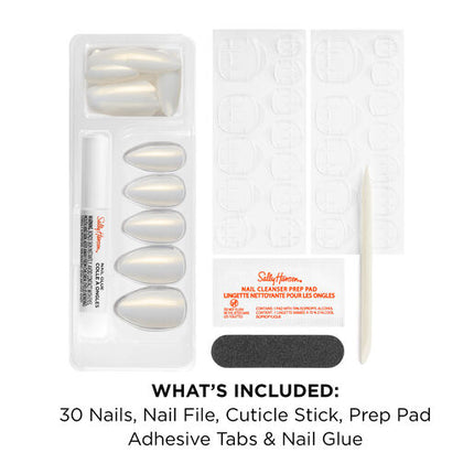 Sally Hansen Salon Effects Perfect Press On Nails 001 Only Have Ice For You