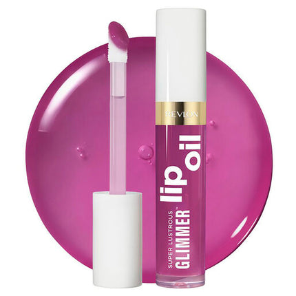 Revlon Super Lustrous Glimmer Lip Oil Plum Pop 3.8ml