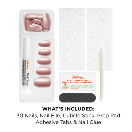 Sally Hansen Salon Effects Perfect Press On Nails 30 141 Out Of This Pearl