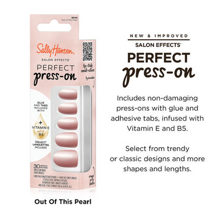 Sally Hansen Salon Effects Perfect Press On Nails 30 141 Out Of This Pearl