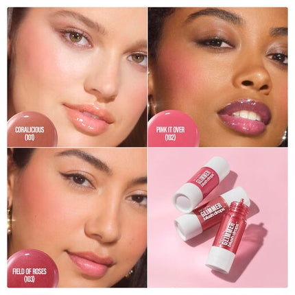 Revlon Glimmer Blush Drops - Field Of Roses 103