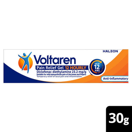 Voltaren Pain Relief Gel 12 Hourly 30g