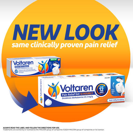 Voltaren Pain Relief Gel 12 Hourly 30g