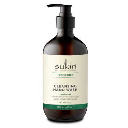 Sukin Cleansing Hand Wash (Pump) 500mL