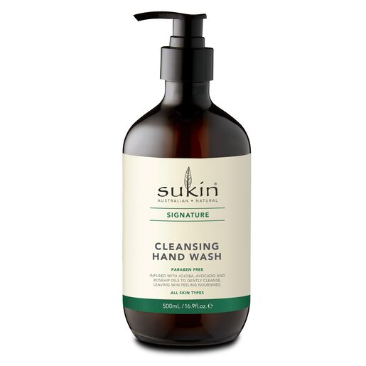 Sukin Cleansing Hand Wash (Pump) 500mL