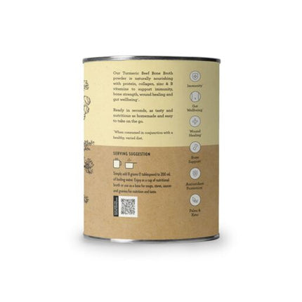 Nutra Naturals Bone Broth Beef Tumeric 125g