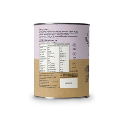 Nutra Naturals Beef Mushroom Broth 125g