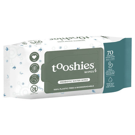 Tooshies Probiotic Water Wipes 70