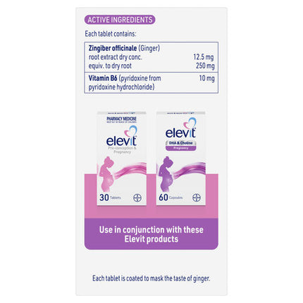 Elevit Morning Sickness Relief 60 Tablets