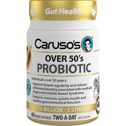 Caruso's Over 50's Probiotic 60 Capsules