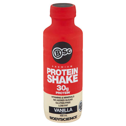 Body Science BSc Premium Protein Shake Vanilla Flavour 450ml