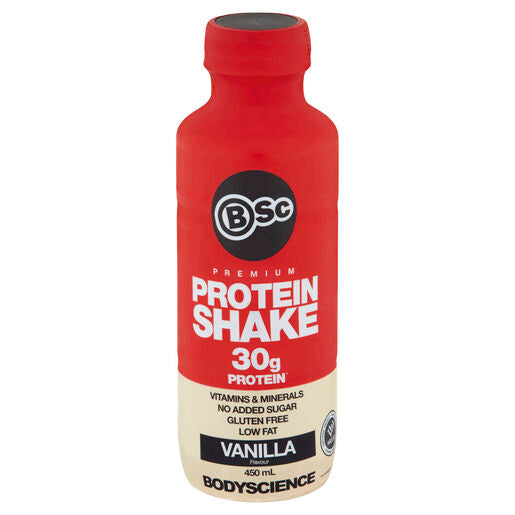 Body Science BSc Premium Protein Shake Vanilla Flavour 450ml