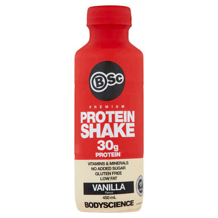 Body Science BSc Premium Protein Shake Vanilla Flavour 450ml