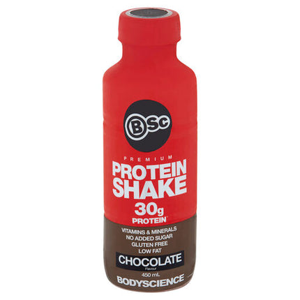 Body Science BSc Premium Protein Shake Chocolate Flavour 450ml