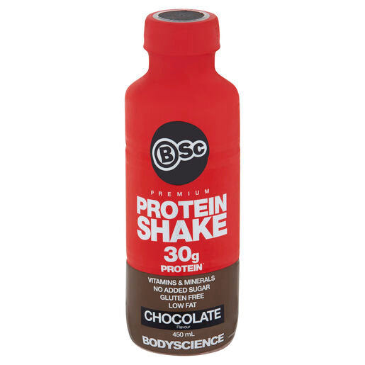 Body Science BSc Premium Protein Shake Chocolate Flavour 450ml